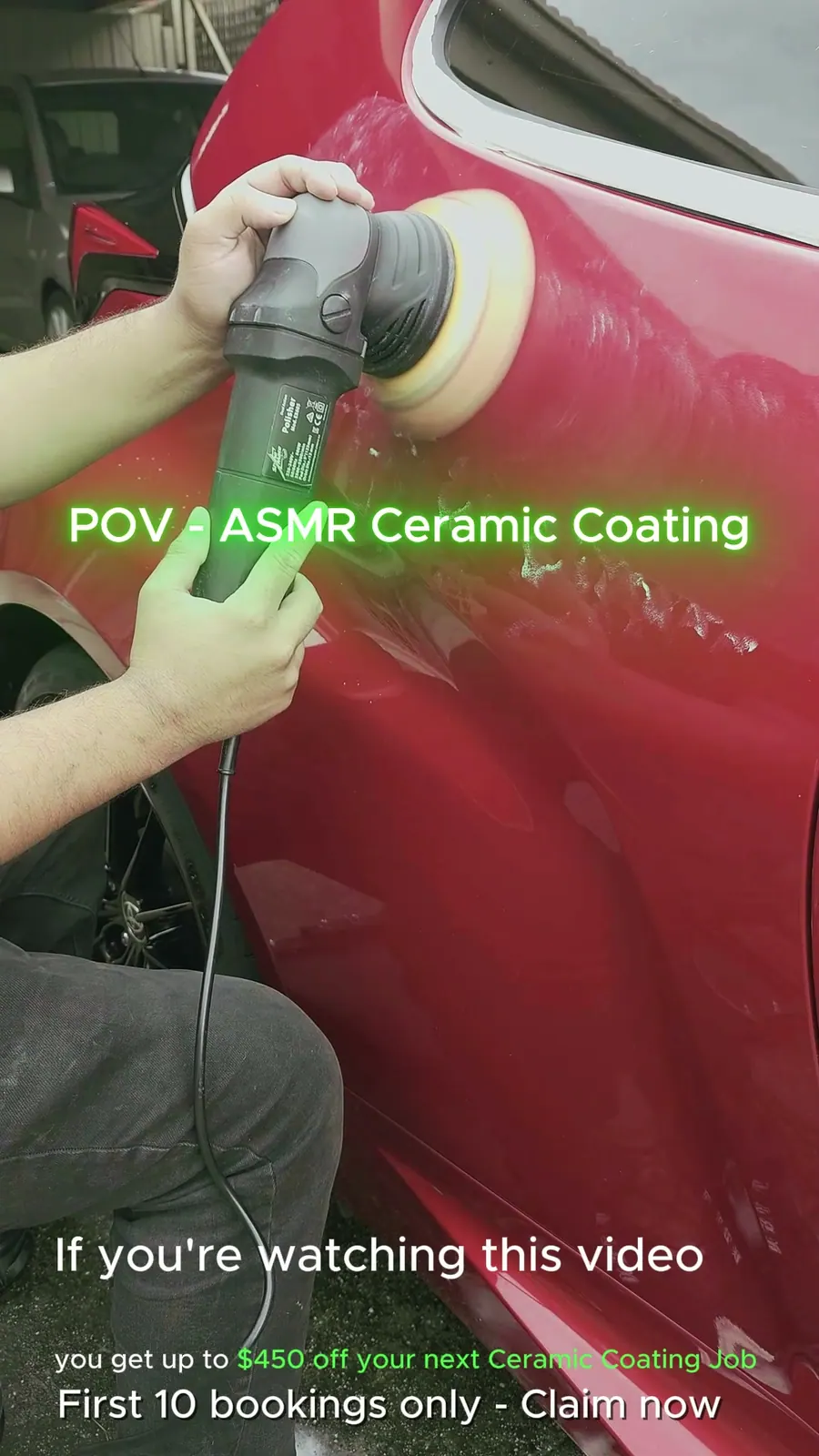 ASMR ceramic coating for Glossed Out Detailing