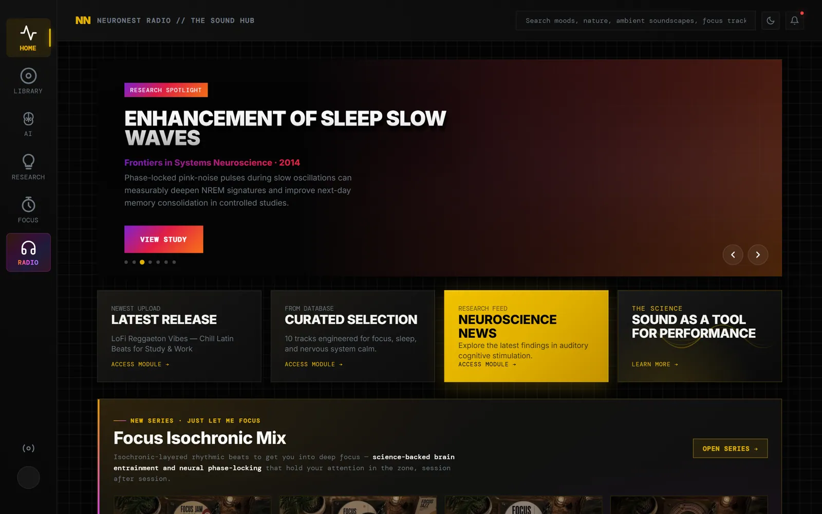 Neuronest website