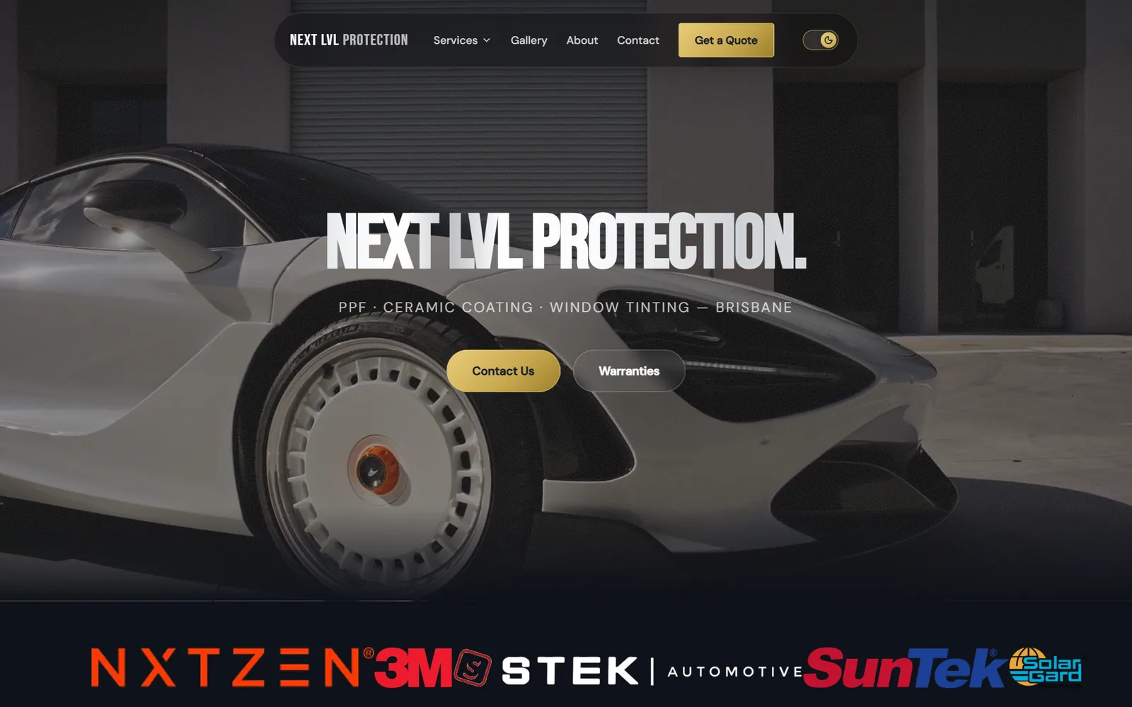 NEXT LVL Protection, desktop