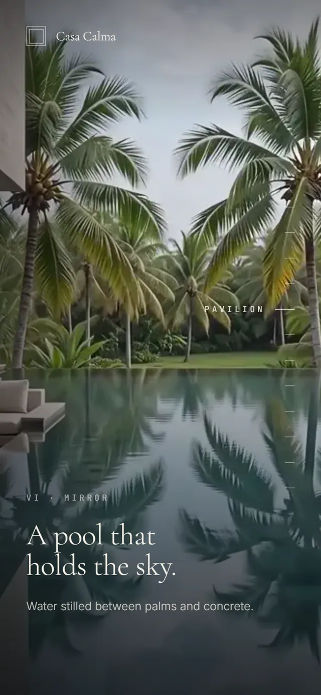 Between Sea and Cenote, mobile, scrolled